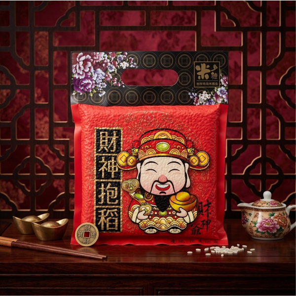 財神抱稻禮品米(單包)產品圖